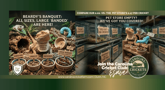 The Great Feeder Cricket Shortage: Why Supply Chains Are Empty—And How Carolina Crickets Keeps Zoos and Pet Parents Stocked